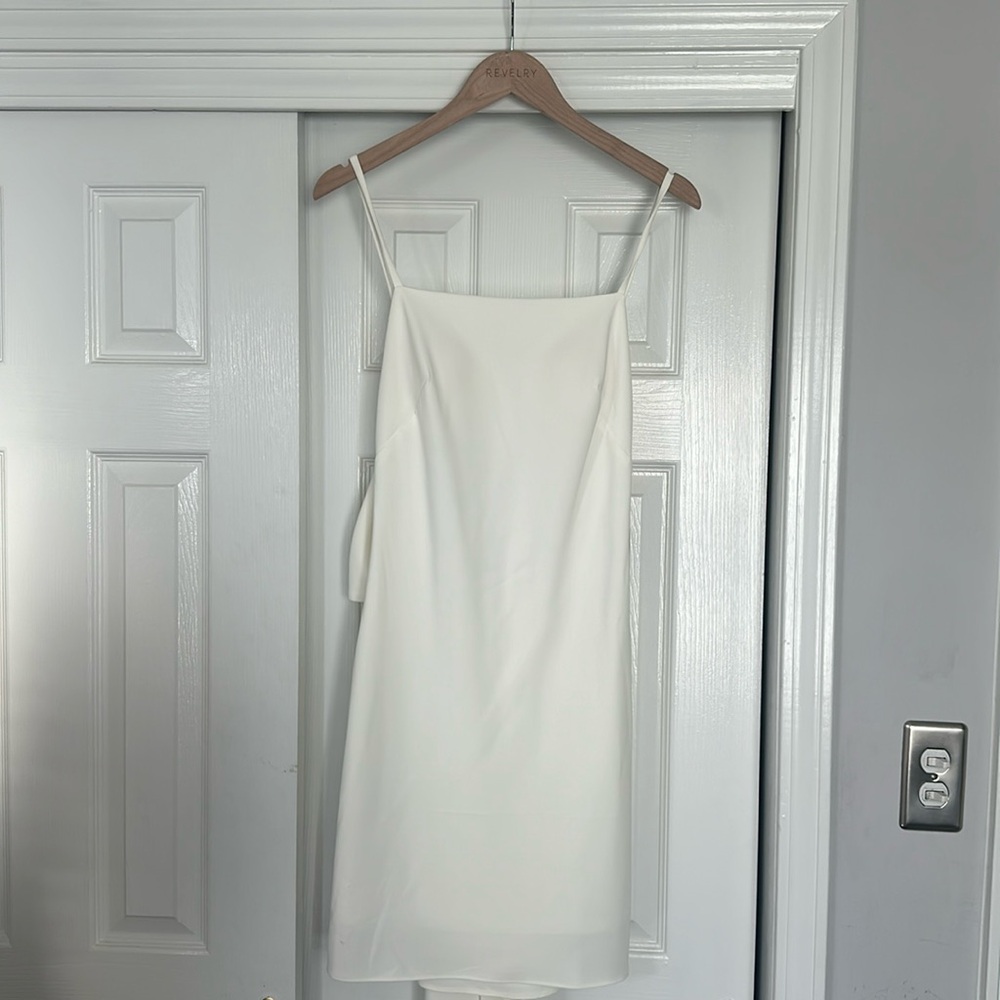 Revelry Steph crepe mini dress